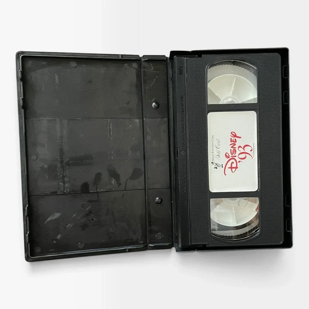 Disney 1993 Magic Kingdom Club Gold Card VHS Video Tape Rare Vintage Collector